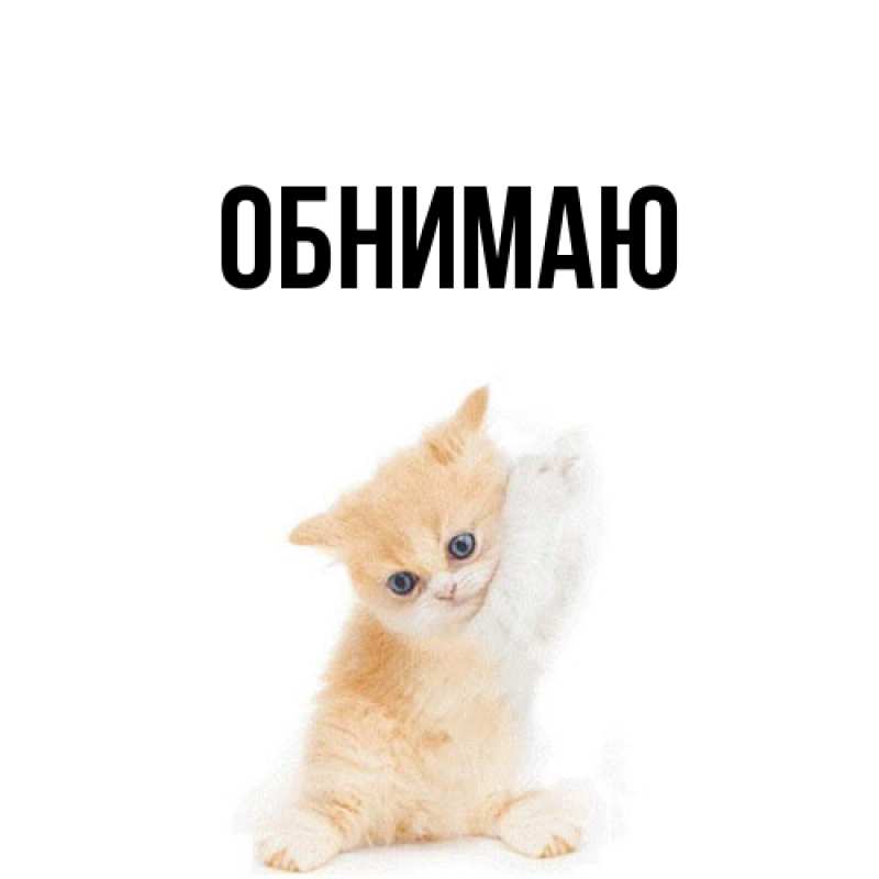 Картинка Обнимаю, 