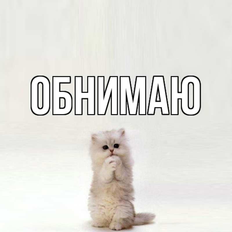 Картинка Обнимаю, 