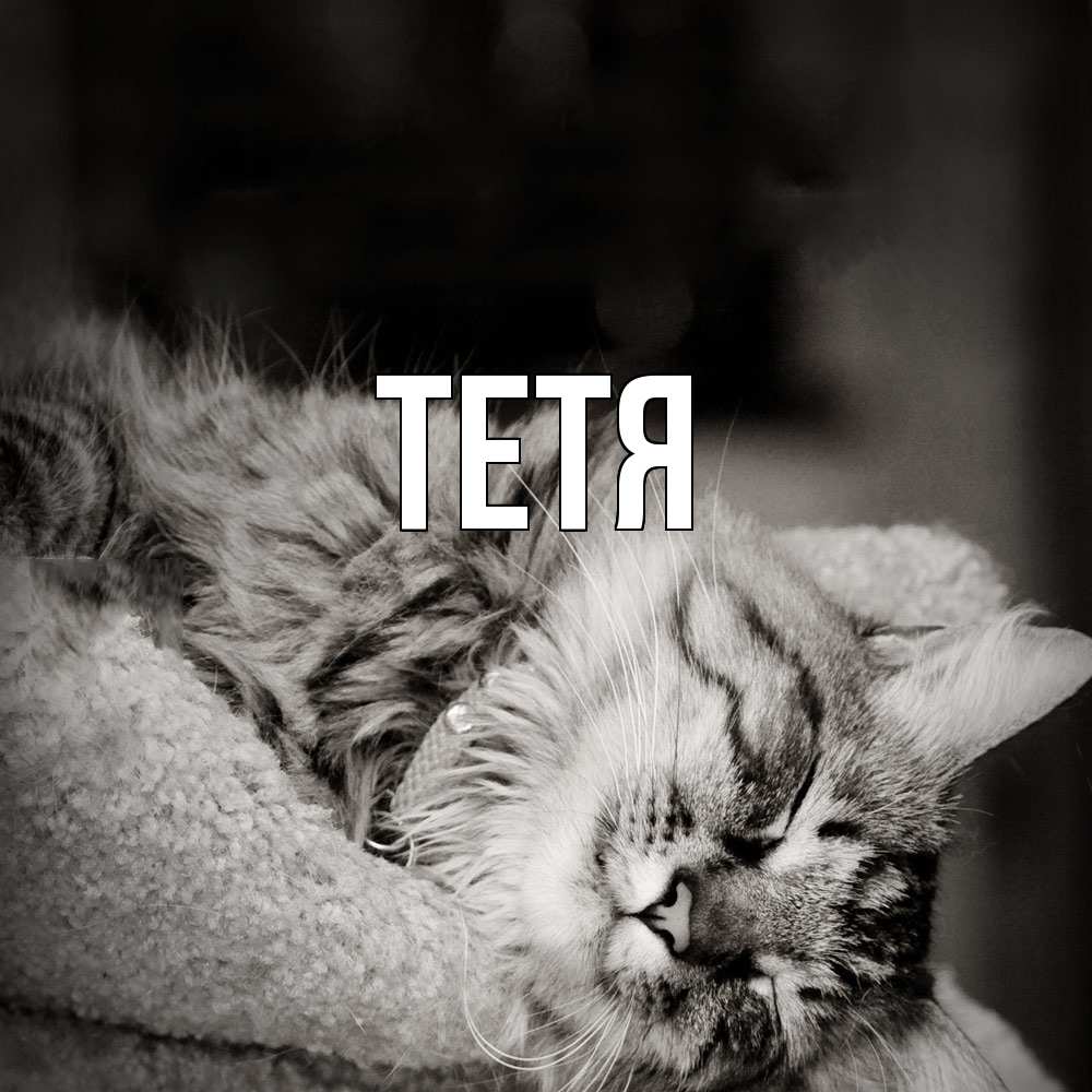 Открытка  с именем. Тетя, Главная  