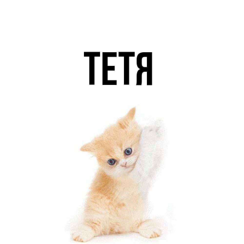 Открытка  с именем. Тетя, Главная  