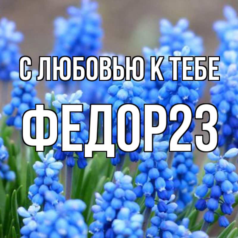 Картинка С любовью к тебе, Федор23