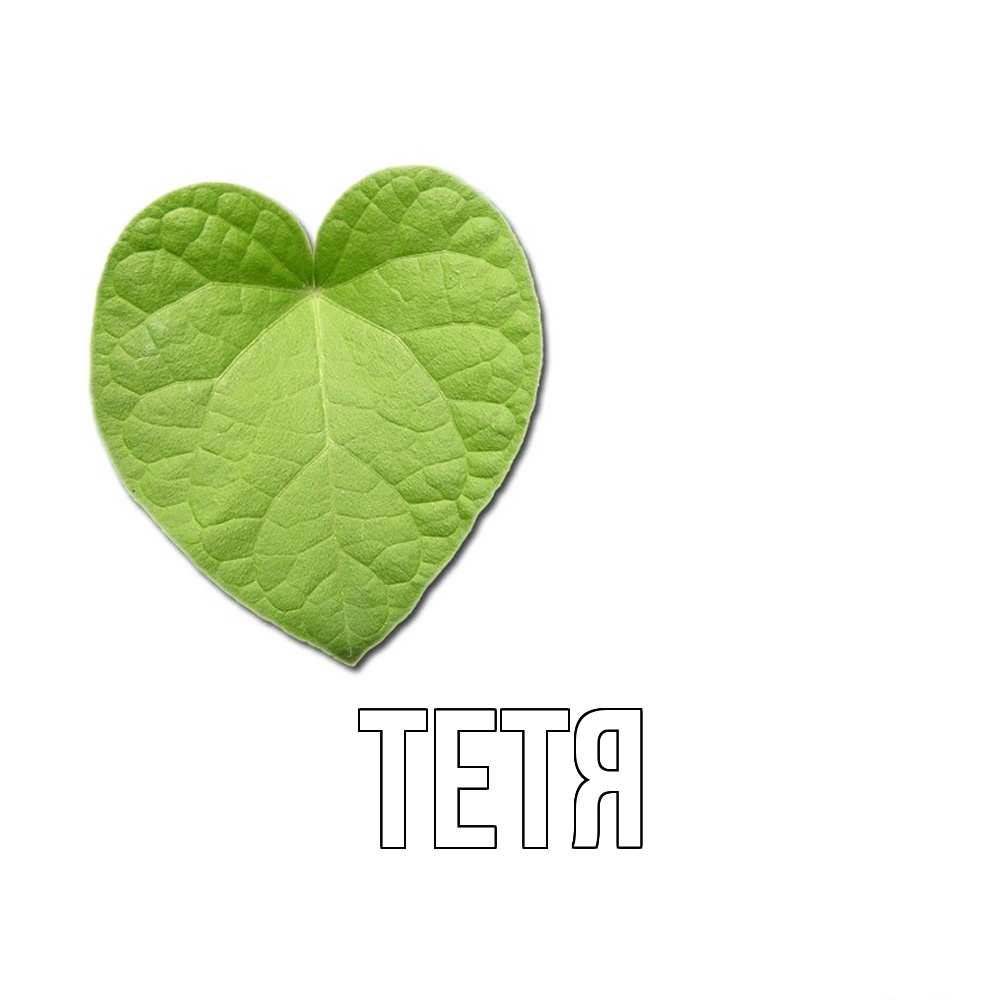 Открытка  с именем. Тетя, Главная  