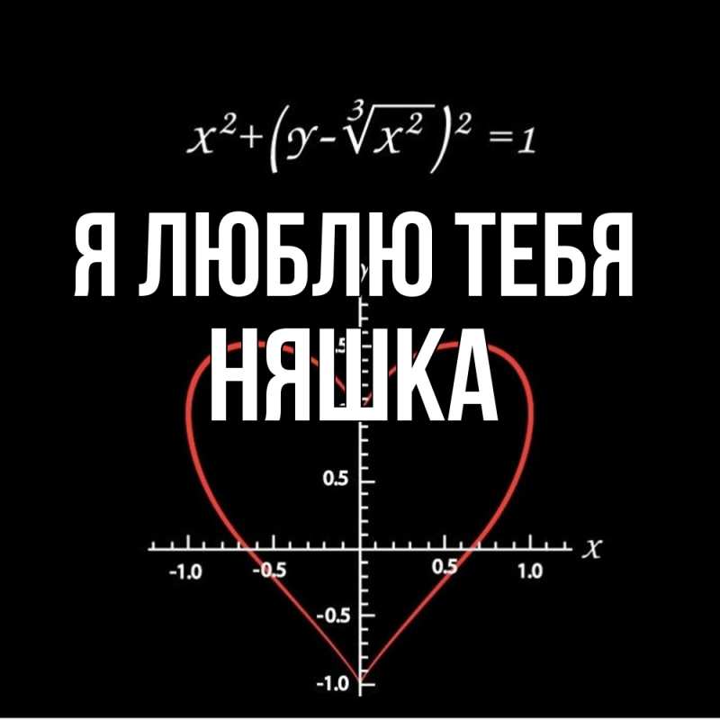 Картинка Я люблю тебя, Няшка