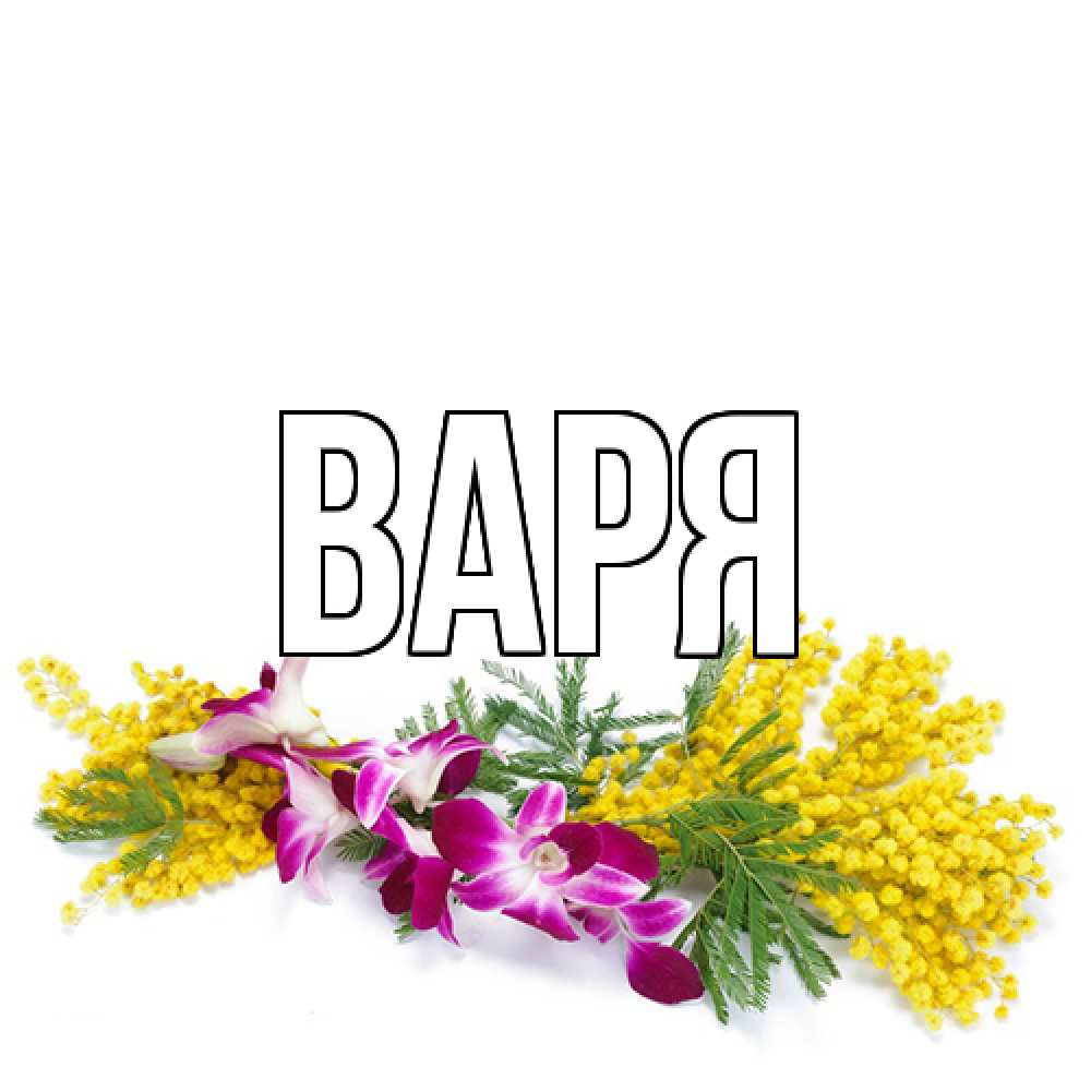 Открытка  с именем. варя, Главная  