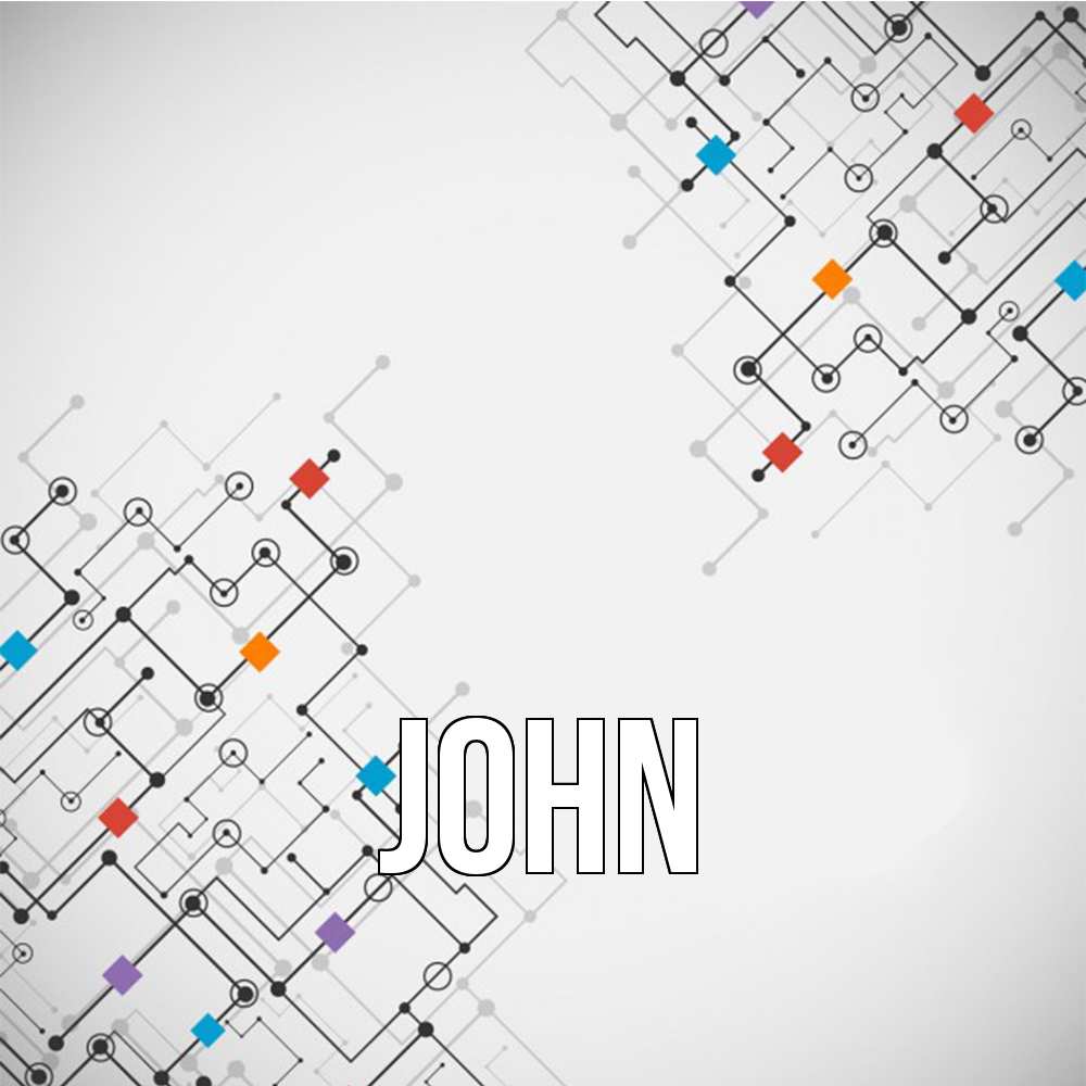 Открытка  с именем. John, Главная  