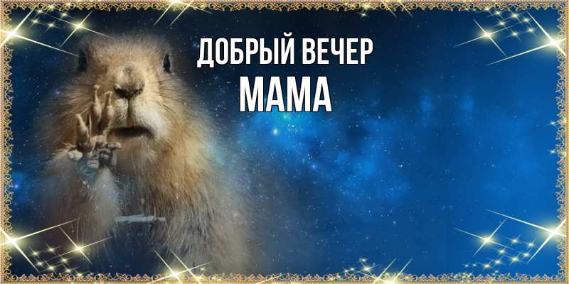 Картинка Добрый вечер, Мама