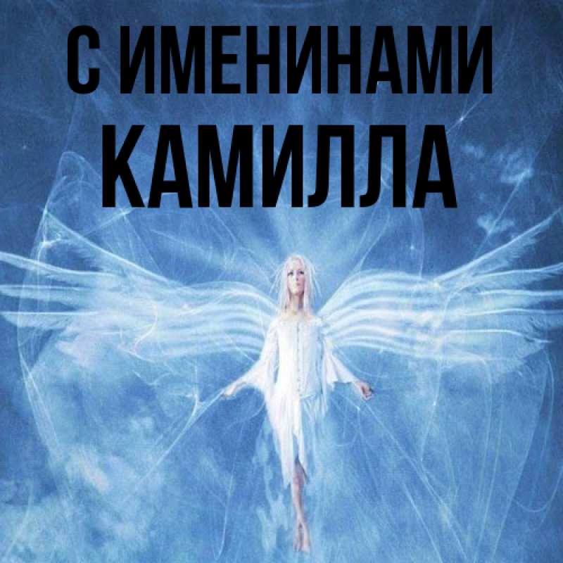 Картинка С именинами, Камилла