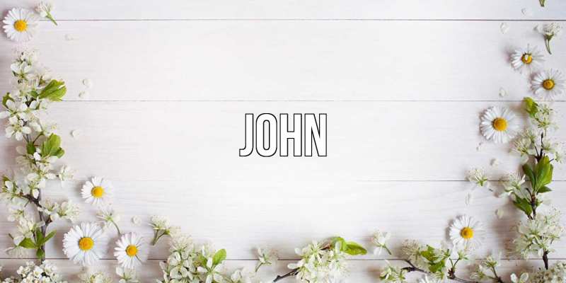 Картинка  с именем , John
