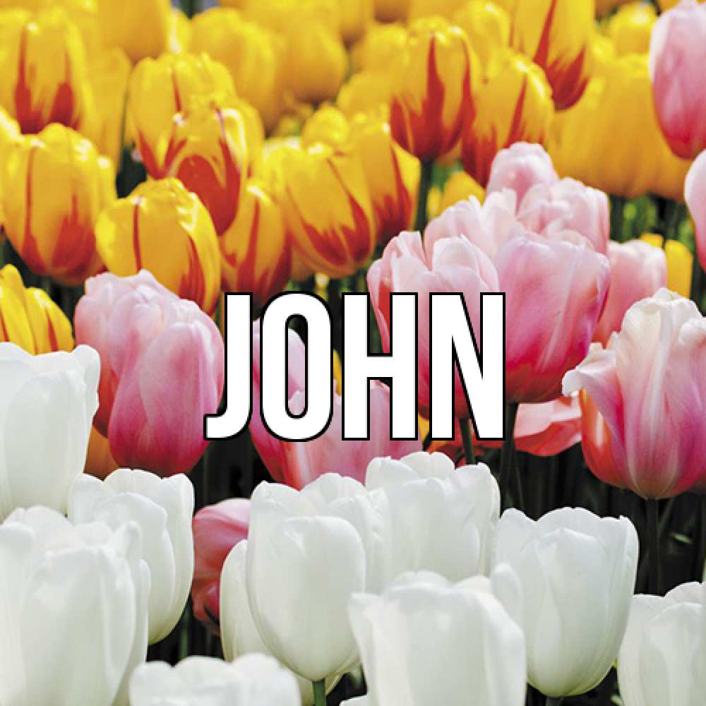 Открытка  с именем. John, Главная  