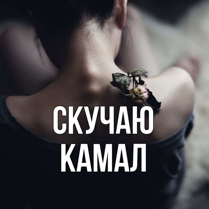 Картинка Скучаю, Камал