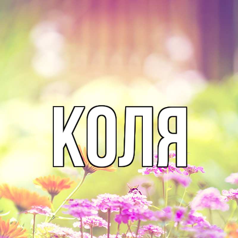 Картинка  с именем , коля