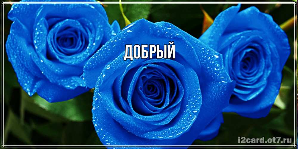 Открытка  с именем. Добрый, Главная  