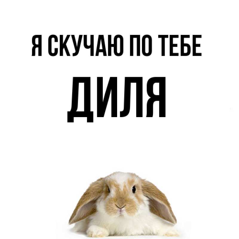 Картинка Я скучаю по тебе, Диля