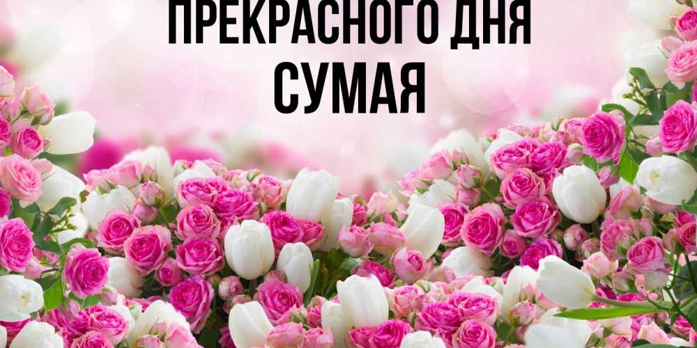 Открытка  с именем. Сумая, Прекрасного дня  