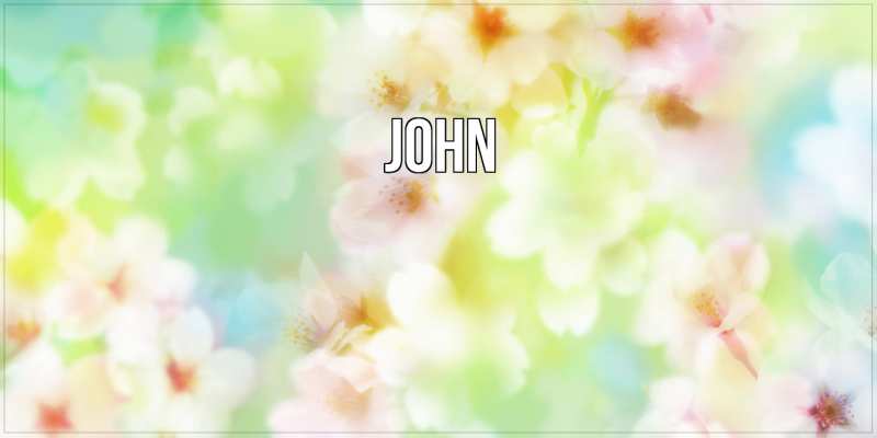 Картинка  с именем , John