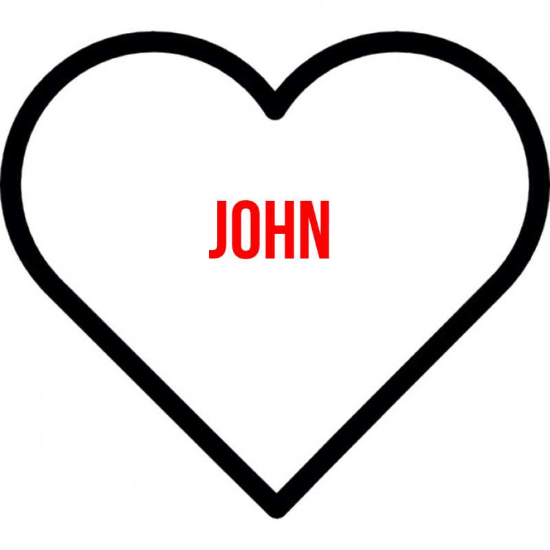 Картинка  с именем , John