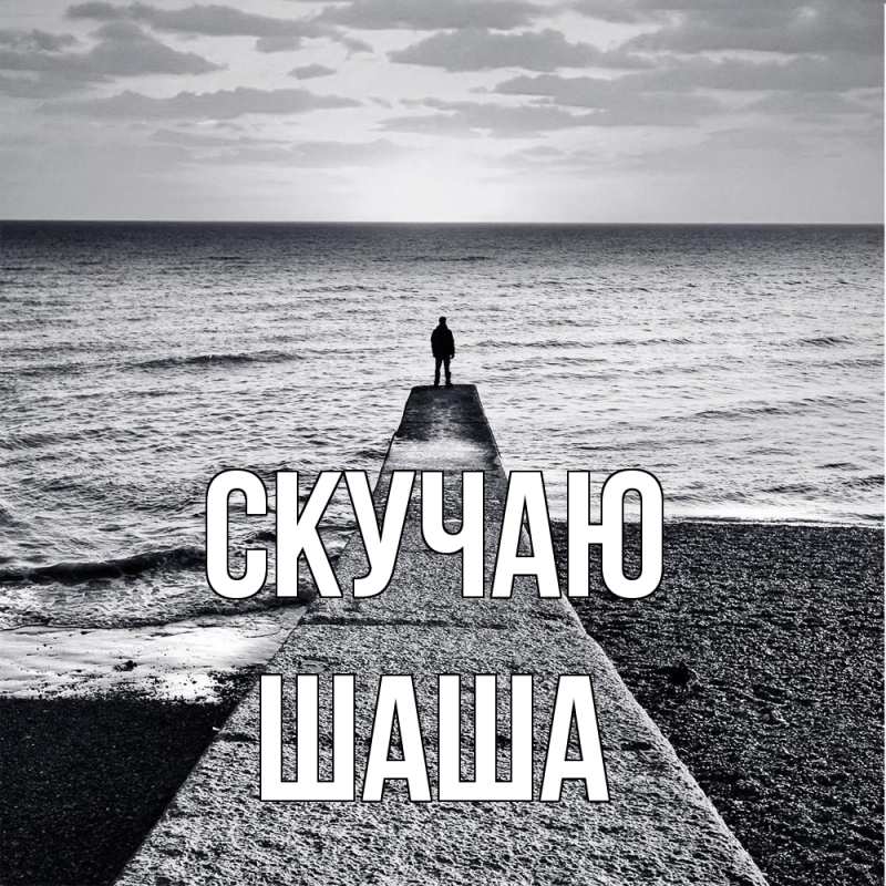 Картинка Скучаю, Шаша