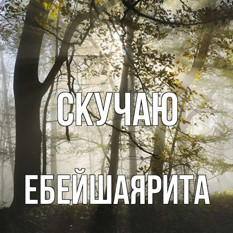 Картинка Скучаю, ЕбейшаяРита