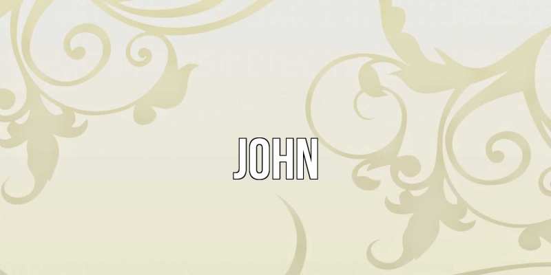 Картинка  с именем , John