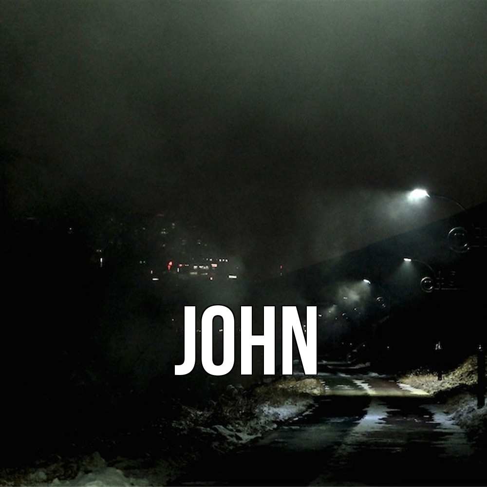 Открытка  с именем. John, Главная  