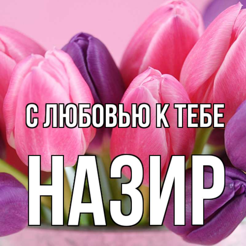 Картинка С любовью к тебе, Назир