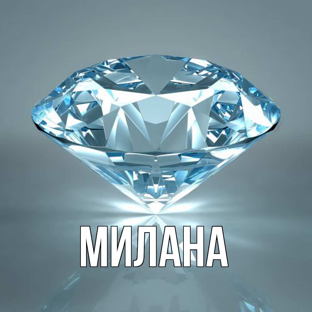 Открытка  с именем. Милана, Главная  