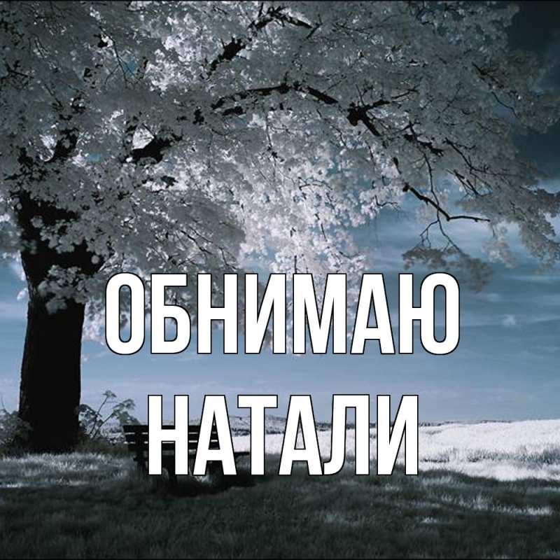 Картинка Обнимаю, Натали