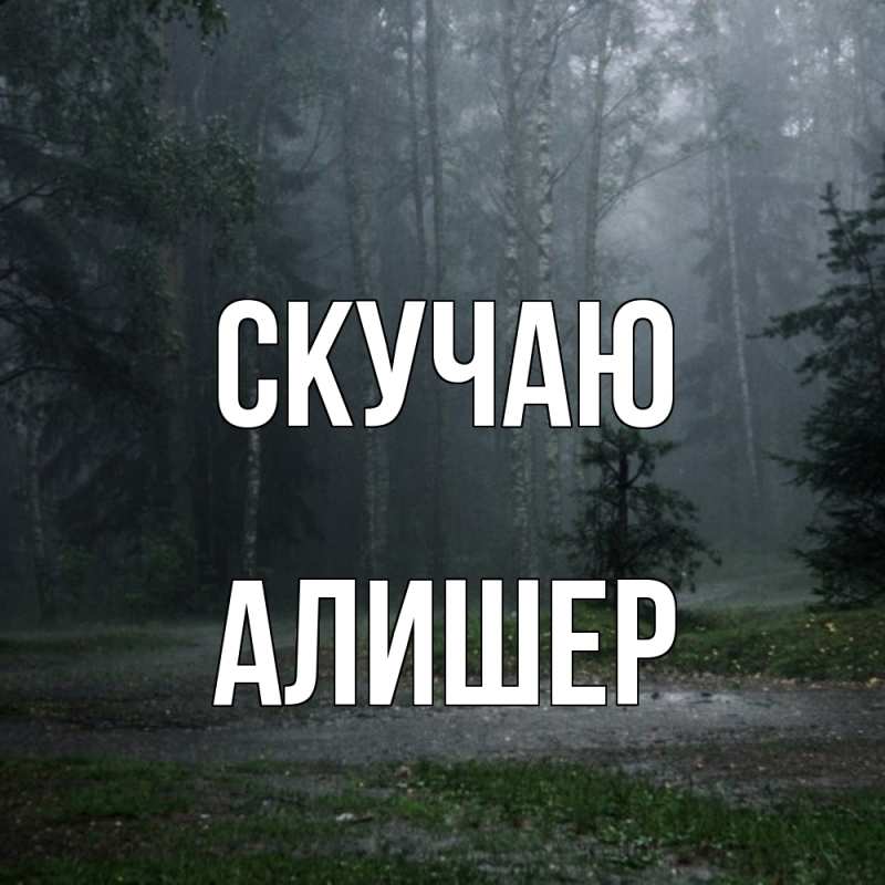Картинка Скучаю, Алишер
