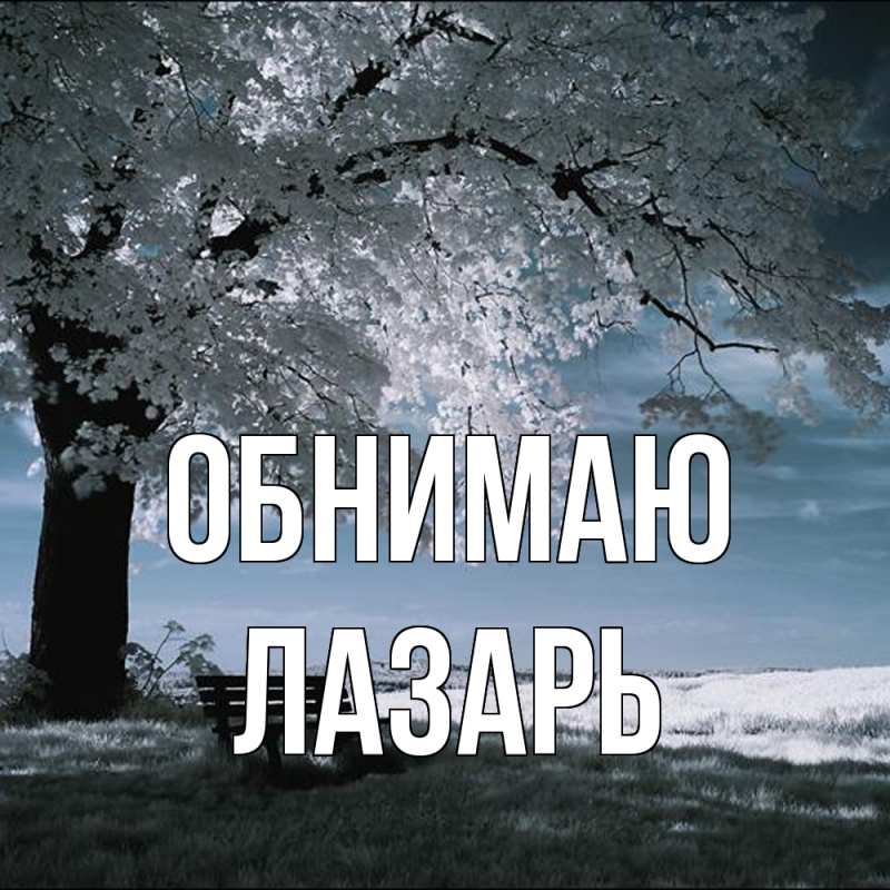 Картинка Обнимаю, Лазарь
