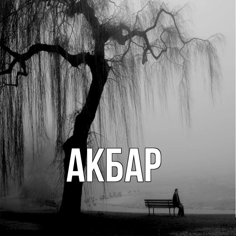 Открытка  с именем. Акбар, Главная  