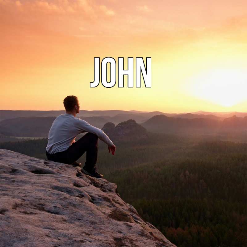 Картинка  с именем , John
