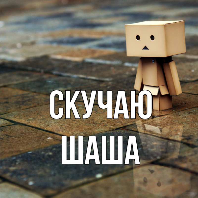 Картинка Скучаю, Шаша