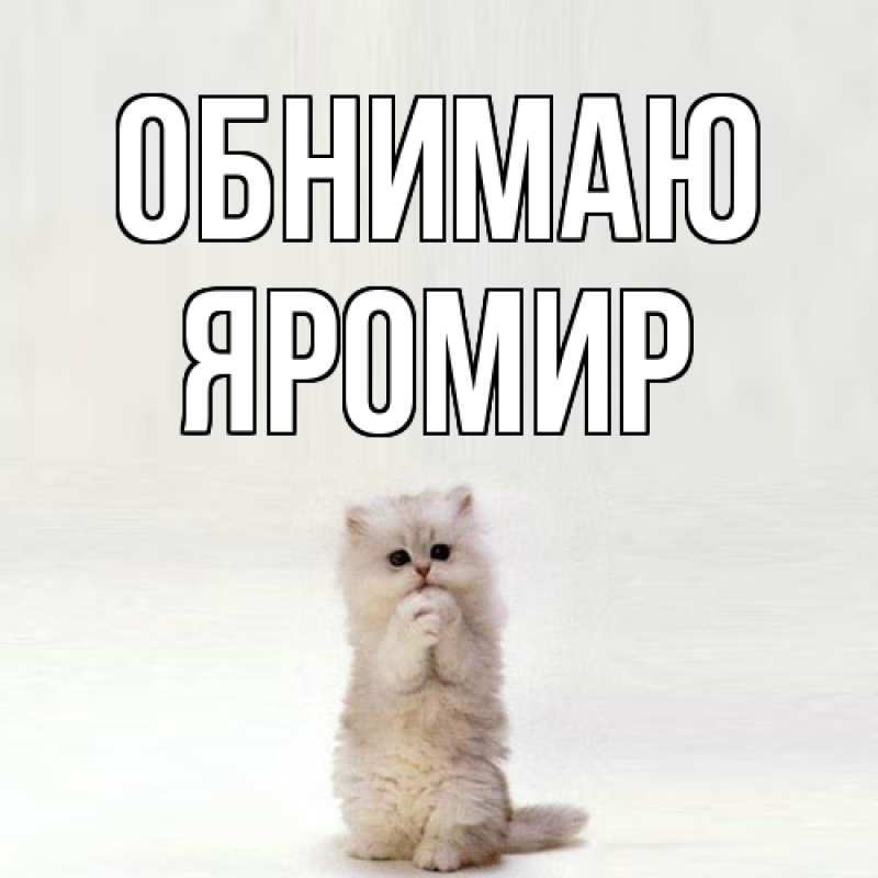 Картинка Обнимаю, Яромир