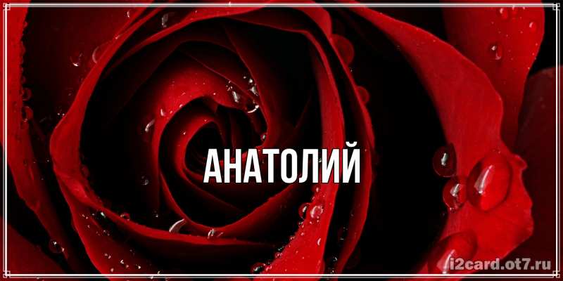 Картинка  с именем , Анатолий