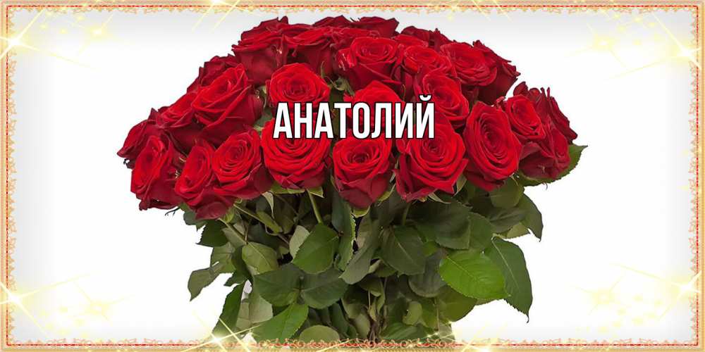 Открытка  с именем. Анатолий, Главная  