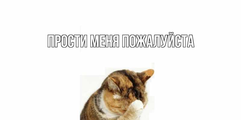 Картинка Прости меня пожалуйста, 