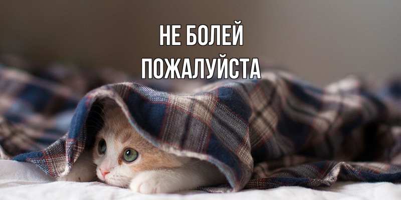 Картинка Не болей, Пожалуйста