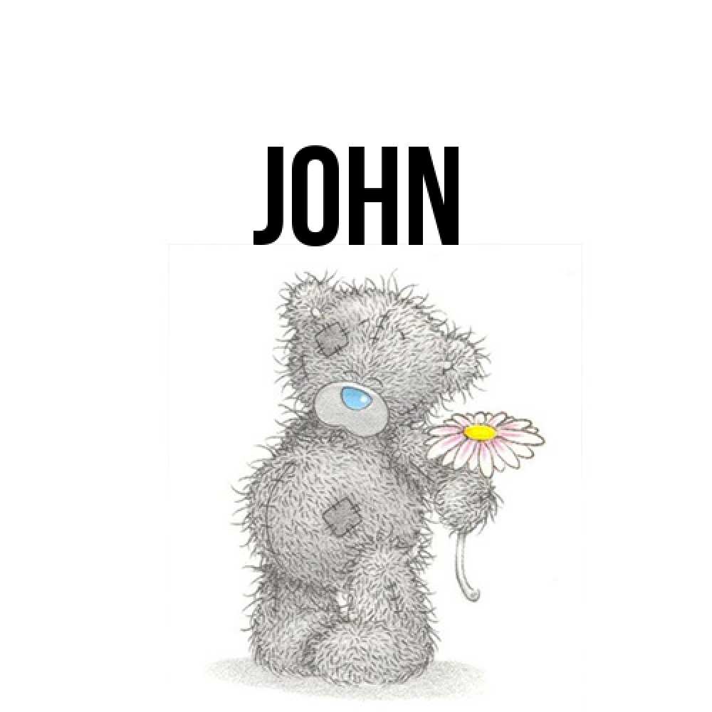 Открытка  с именем. John, Главная  