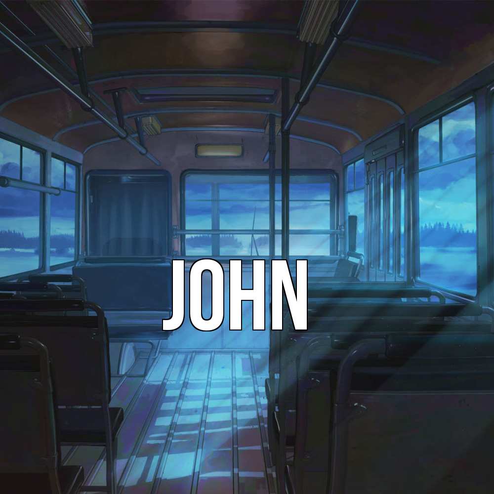 Открытка  с именем. John, Главная  