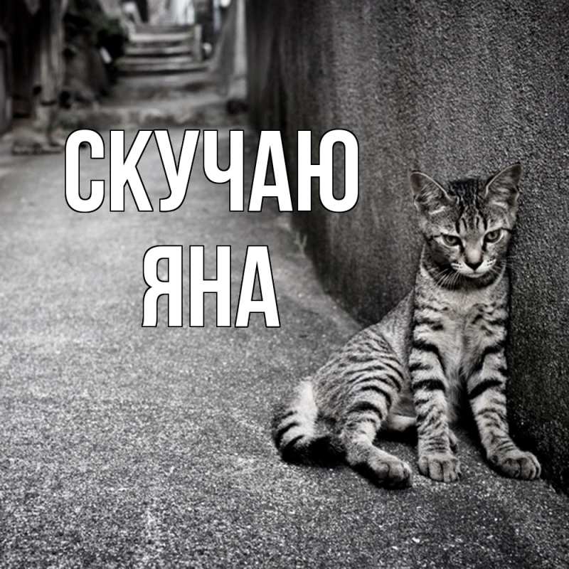 Картинка Скучаю, Яна
