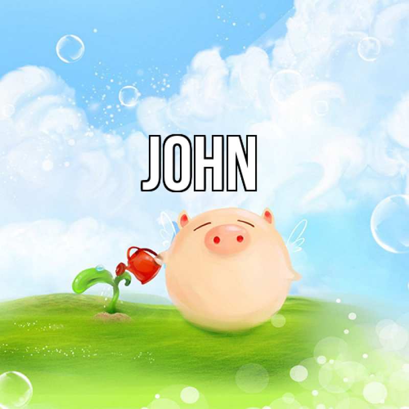 Картинка  с именем , John