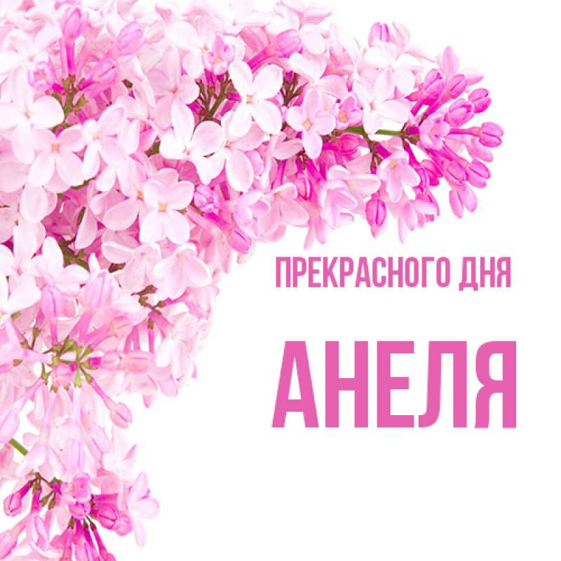 Картинка Прекрасного дня, Анеля