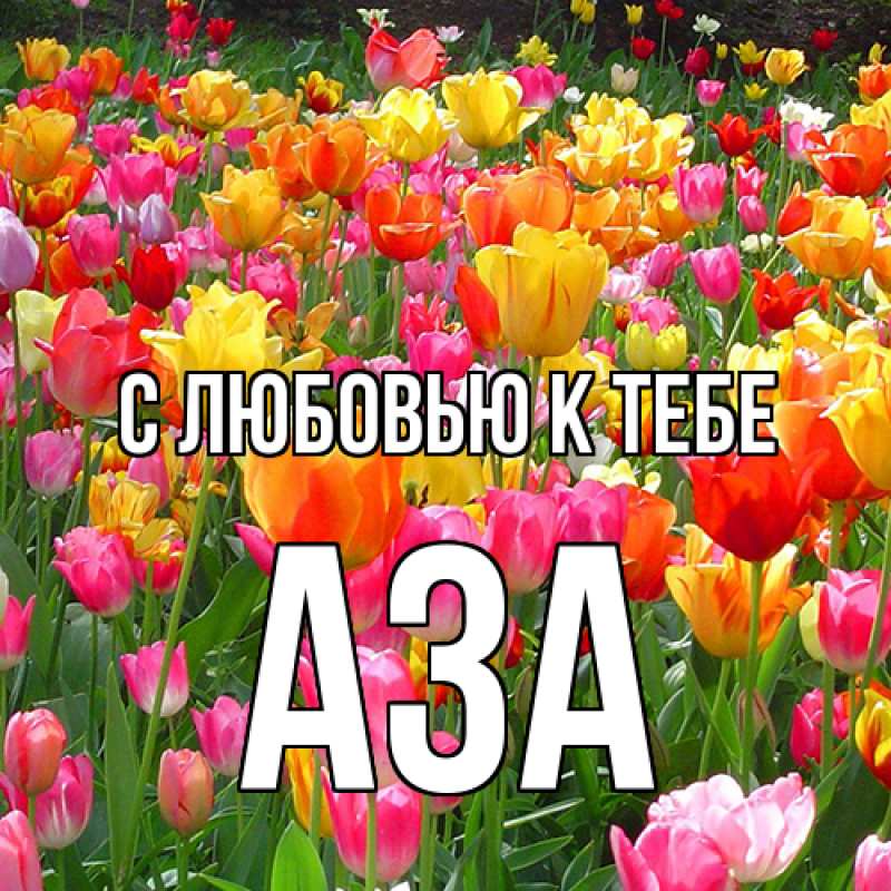Картинка С любовью к тебе, Аза