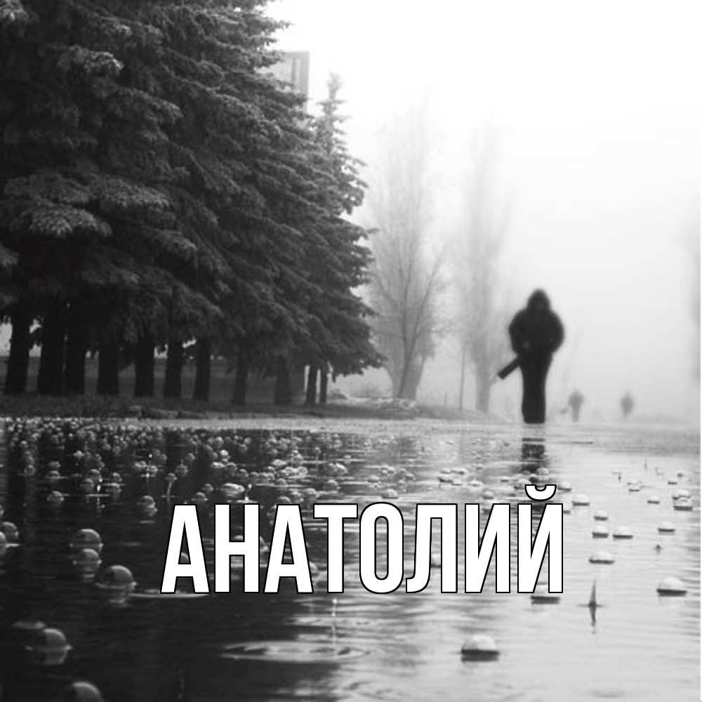 Открытка  с именем. Анатолий, Главная  