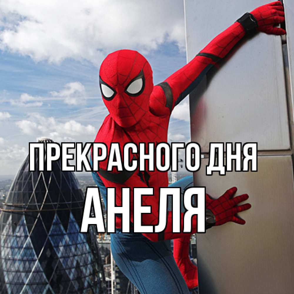 Открытка  с именем. Анеля, Прекрасного дня  