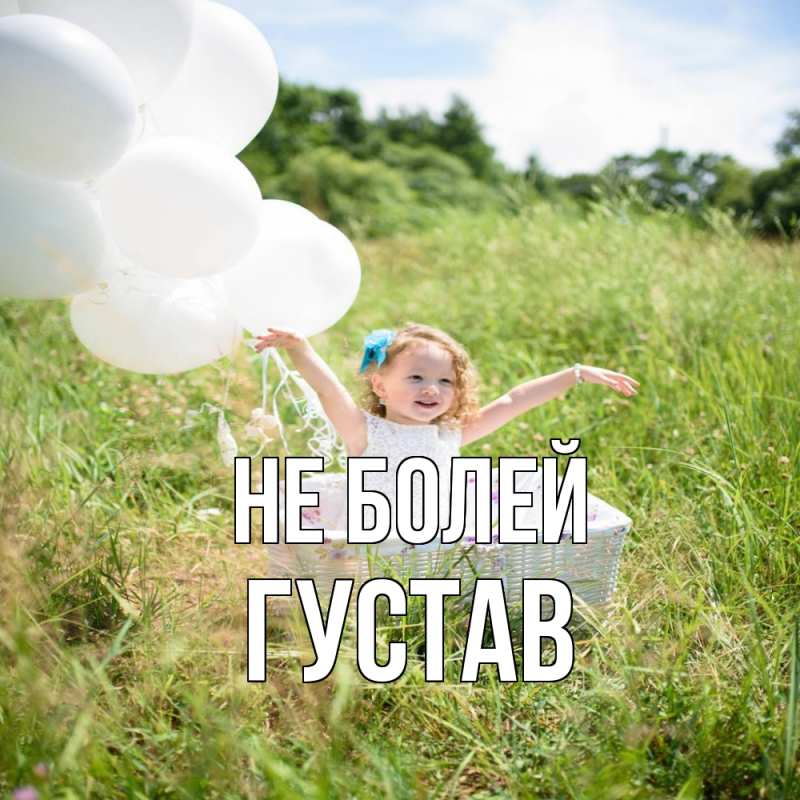 Картинка Не болей, Густав