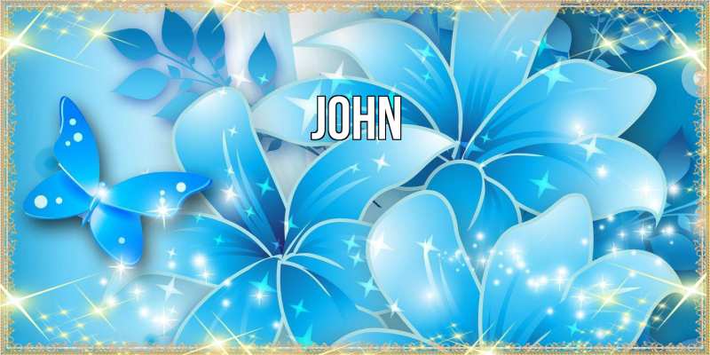 Картинка  с именем , John