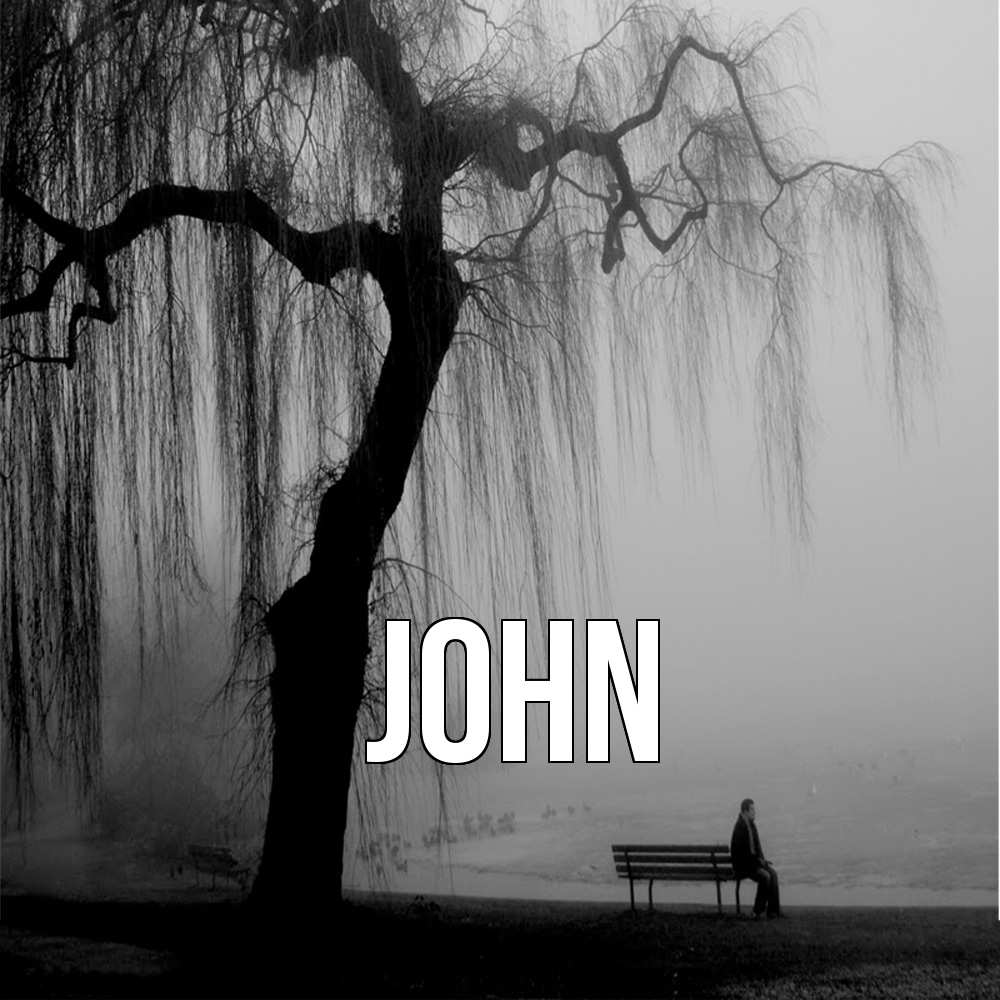 Открытка  с именем. John, Главная  