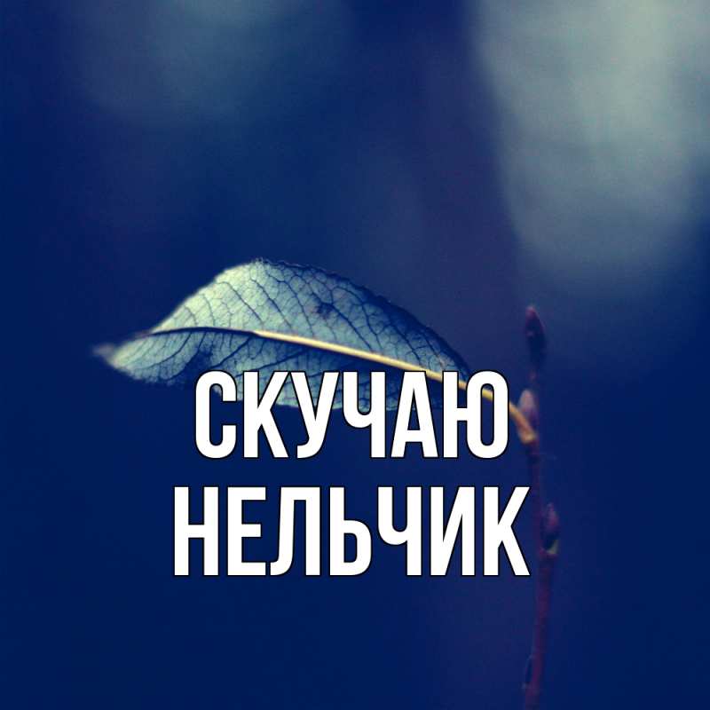 Картинка Скучаю, Нельчик