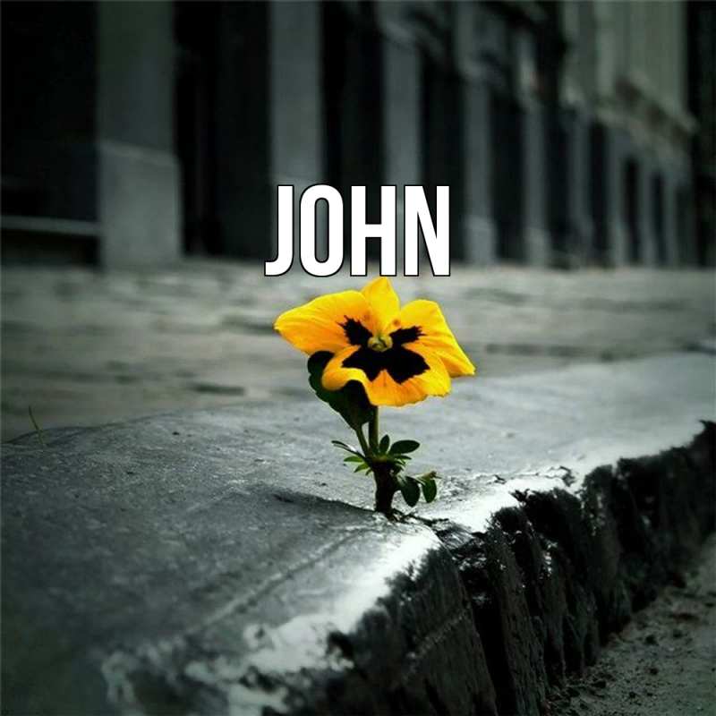 Картинка  с именем , John